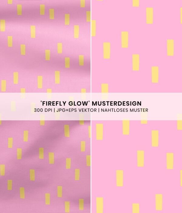 Nahtloses Muster Firefly Glow