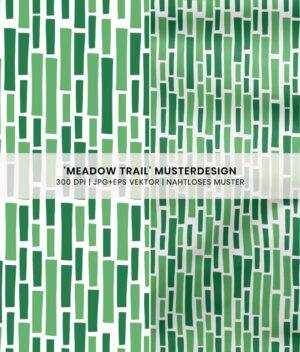 Nahtloses Muster Maedow Trail