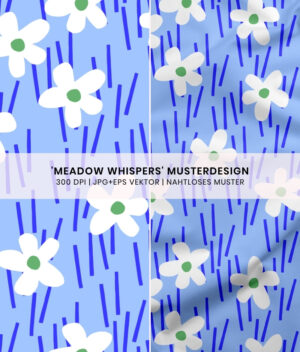 Nahtloses Muster Maedow Whispers