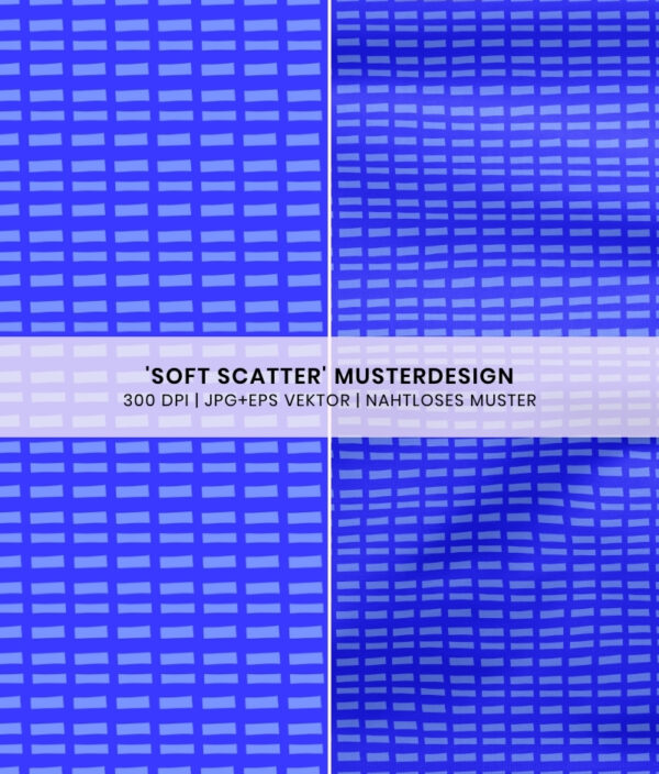 Nahtloses Muster Soft Scatter