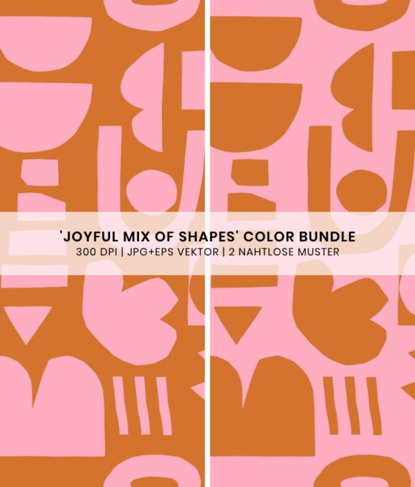 Color Bundle Joyful Mix of Shapes No.1
