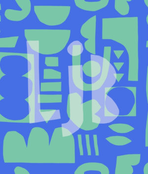 Joyful Mix of Shapes - Color exclusive No.2 – Bild 2