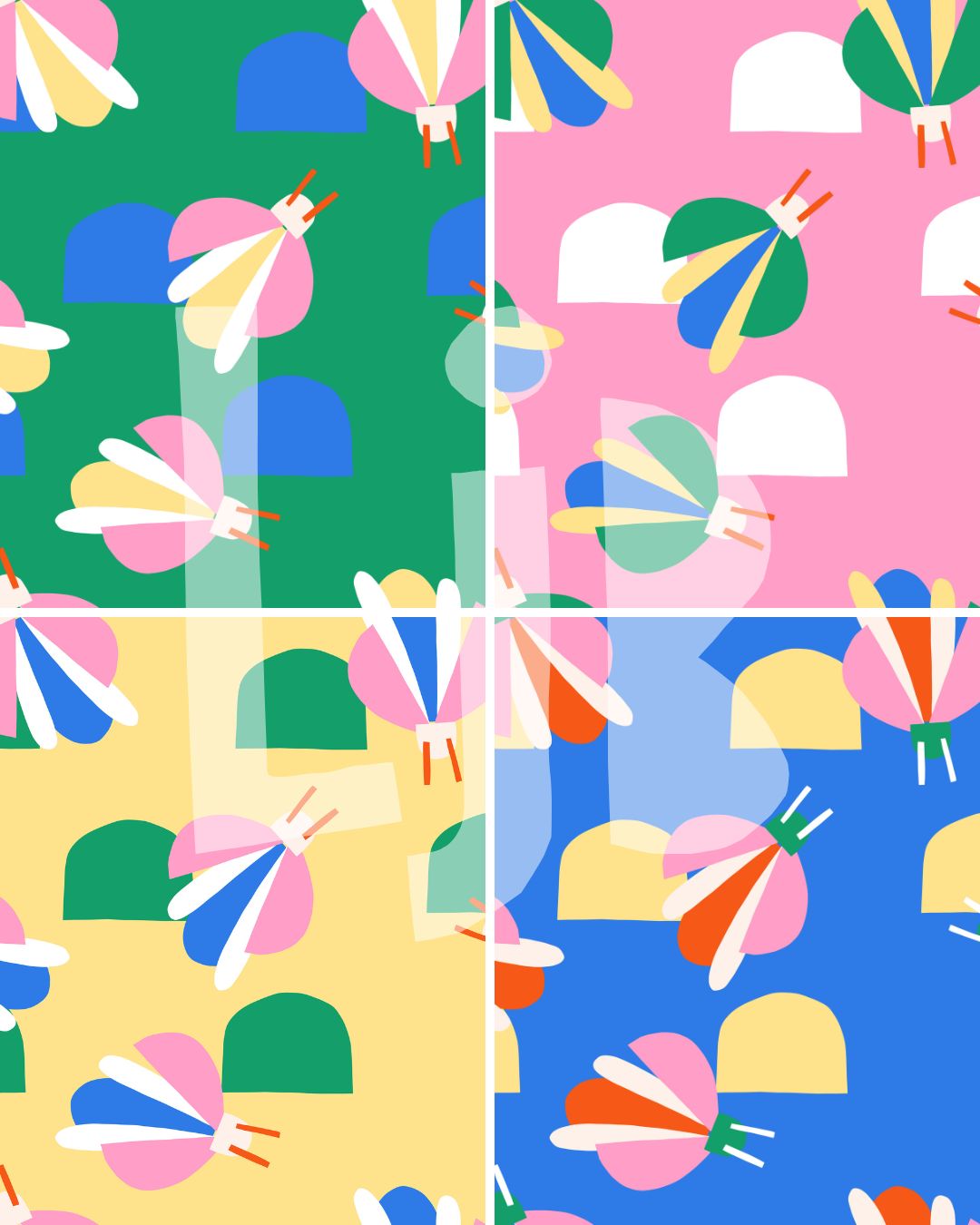 Musterdesign Pattern Design Lisa Jasmin Bauer Wunschfarbe exklusiv