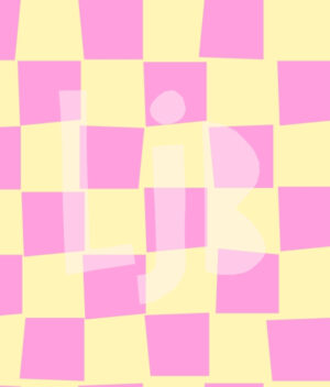 Nahtloses Muster Pink+Yellow Checker – Bild 2