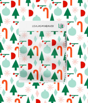 Nahtloses Muster Modern Christmas – Bild 3