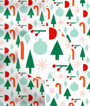 Nahtloses Muster Modern Christmas – Bild 2