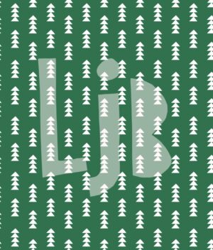Nahtloses Muster Pine Trees gruen – Bild 4