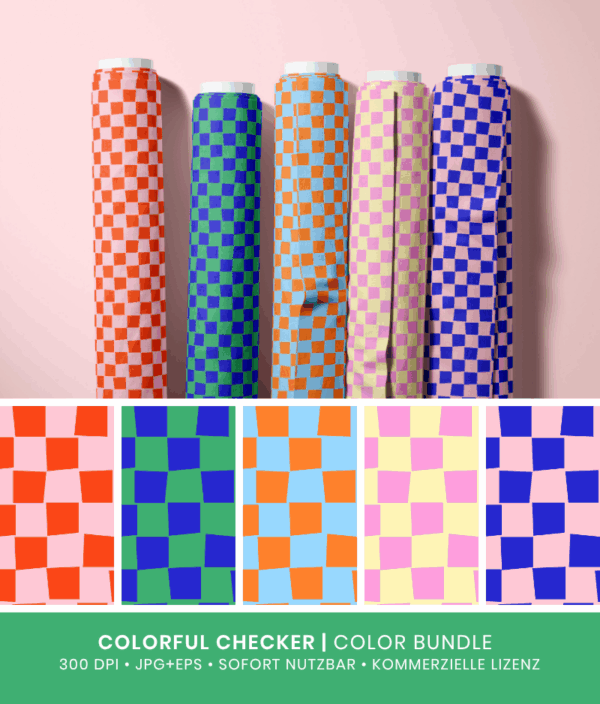 Color Bundle Colorful Checker