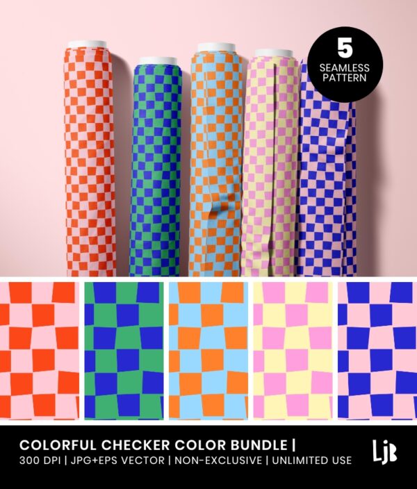 Color Bundle Colorful Checker