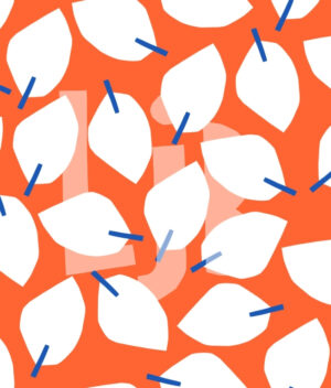 Nahtloses Muster Abstract Leaves – Bild 5