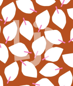 Nahtloses Muster Abstract Leaves – Bild 6