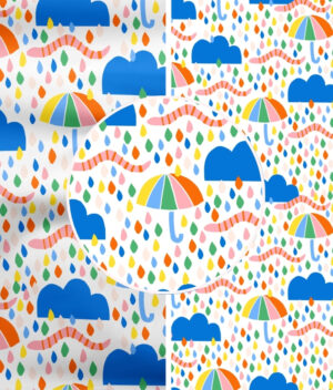 Nahtloses Muster Color Rain – Bild 2