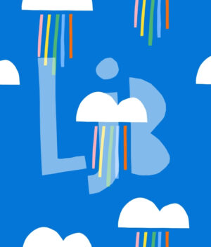 Nahtloses Muster Rainbow Drops – Bild 4