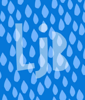 Nahtloses Muster Raindrops – Bild 4
