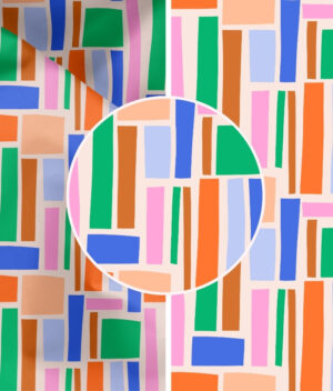 Nahtloses Muster Color Blocks – Bild 3