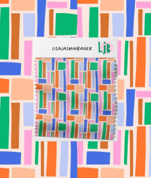 Nahtloses Muster Color Blocks – Bild 4